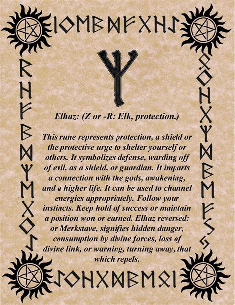 What is the rune symbol for protection